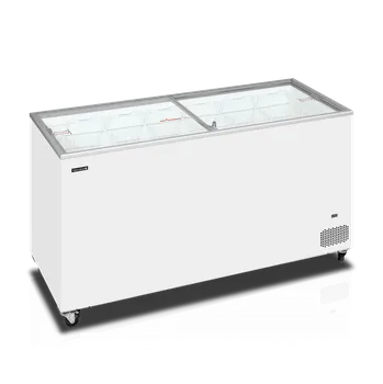 Mraznička TEFCOLD Pultová mraznička posuv. rovné víkoIC502SC