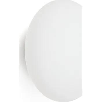 Nástěnné svítidlo Bílé/ve stříbrné barvě nástěnné svítidlo ø 26 cm Bamila – Kave Home ID_1827892