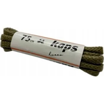 Tkaničky do bot Kulaté tkaničky khaki 041 | 75 cm