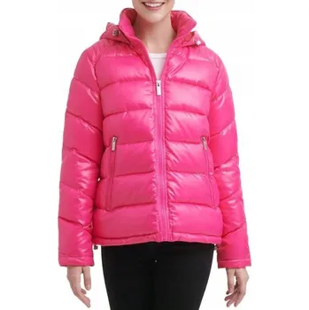 GUESS Dámská péřová bunda | Růžová fuchsiová | Velikost S