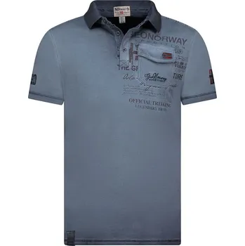 Pánské tričko Tričko Geographical Norway Dunkelblau 8002336 S