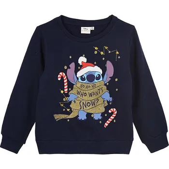 Dívčí mikina Lilo & Stitch Dunkelblau 5546395 116