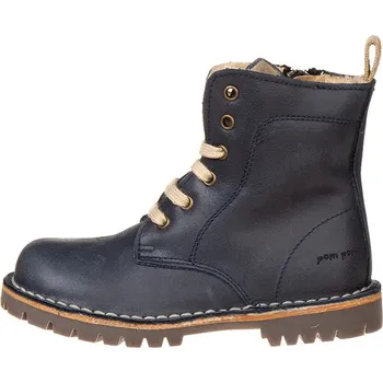 Dívčí kozačky Boty POM POM Dunkelblau 4349757 34