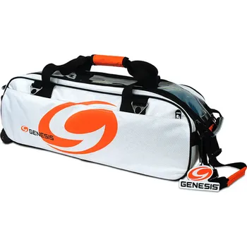 Bowling TAŠKA NA 3 KOULE TOTE GENESIS SPORT BÍLÁ