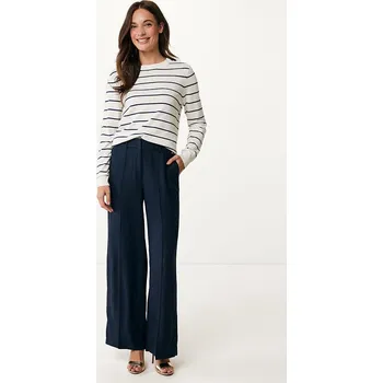 Dámský svetr Mexx Weiß/ Dunkelblau 8837582 L