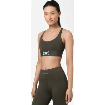 Dámské spodní prádlo Sportovní podprsenka super.natural Anthrazit - Low 3347137 XL