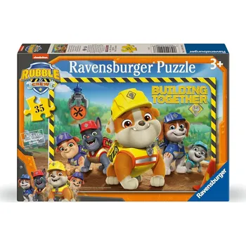 RAVENSBURGER Puzzle Rubble a jeho parta 35 dílků