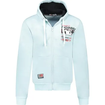 Oblečení a móda Mikina Geographical Norway Hellblau 954624 S