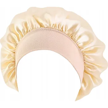 Čepice SATÉNOVÁ ČEPICE NA SPANÍ PRO OCHRANU VLASŮ VEL. L