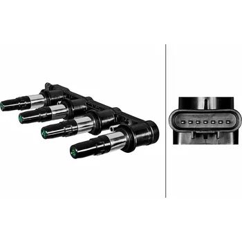 Zapalovací cívka Zapalovací cívka HELLA 5DA 358 290-371