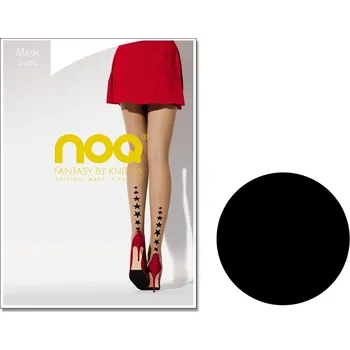 Dámské punčochy Hladké Punčocháče Knittex 20den, černé, velikost 2