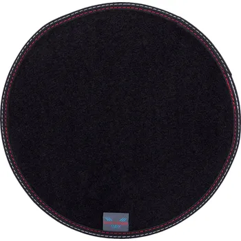 Miska pro psa Podložka pod misku Max-Dywanik černá textilní 37x37 cm