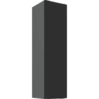 Kuchyňská skříňka Vysoká horní kuchyňská skříňka LUNARA - šířka 30 cm, černá / antracit