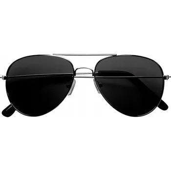 Sluneční brýle Pilotky černé sluneční brýle o-zone playboy lans