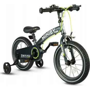 Odrážedlo Qplay Dětské odrážedlo - Odrážedlo Miniby 14 palců Grey (Šedé)