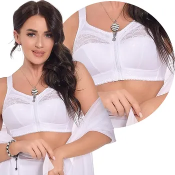 Dámské oblečení Viki podprsenka s měkkými košíčky bílá velikost 95F