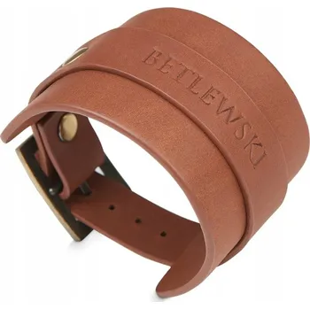 Náramek Pánský náramek Betlewski Elias BRA-02 25,5 cm hnědý