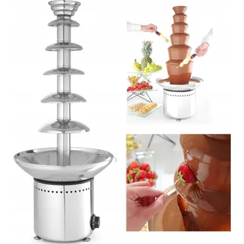 Fondue FONTÁNA FONTÁNA NA FONDUE GASTRONOMICKÁ 6PATROVÁ OCEL HENDI