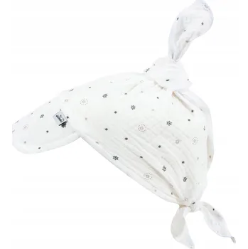 Šátek MUŠELÍNOVÝ ŠÁTEK S KŠILTEM DĚTSKÝ ŠÁTEK NA HLAVU BAVLNA JUKKI