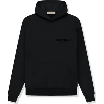 Pánská mikina Fear of God Essentials Hoodie Stretch Limo/Black EU: M