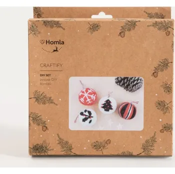 Vánoční ozdoba Sada na výrobu ozdob CRAFTIFY 757136