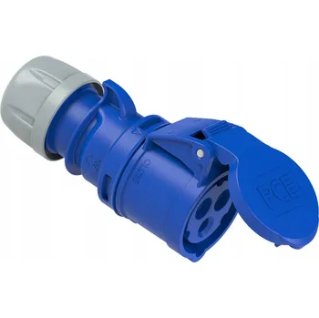 Elektrická zásuvka Elektrická Zásuvka hermetická Pce modrá