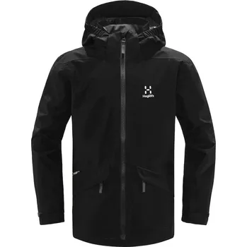 Chlapecká bunda Dětská bunda Haglöfs Husk - černá Velikost: 134