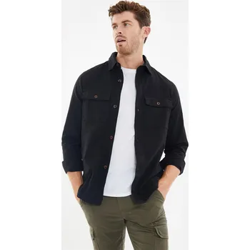 Pánská větrovka Bunda Threadbare Black 7360709 Small