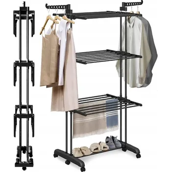 Sušák na prádlo Sušák na prádlo Ecarla balkonový, volně stojící, skládací, 40 kg