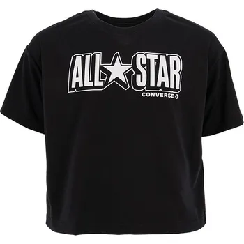 Dívčí tričko Tričko Converse Schwarz 780448 146