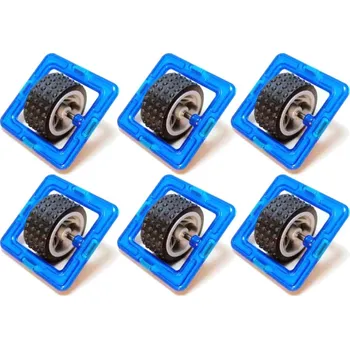 Stavebnice magformers jednokolečko – sada 6 dílků