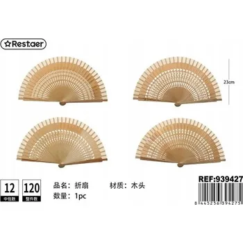 Příslušenství pro čtečku elektronické knihy Vyřezávaný dřevěný vějíř přírodní