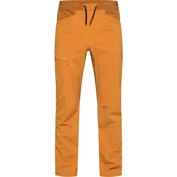 Pánské kalhoty Pánské strečové kalhoty Haglöfs ROC Lite Standard - hnědá Velikost: 46