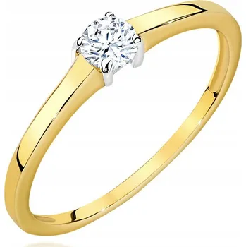Prsten Zlatý PRSTÝNEK 585 se zirkonem vel. 13