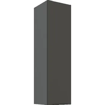 Kuchyňská skříňka Vysoká horní kuchyňská skříňka LUNARA - šířka 30 cm, grafit / antracit