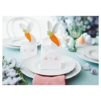 Set školních potřeb Torebki na słodycze Króliki 7.5x9x22.5cm 6szt