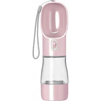 Miska pro psa Skládací (cestovní) plastová miska LGJ Group růžová 0,26 l