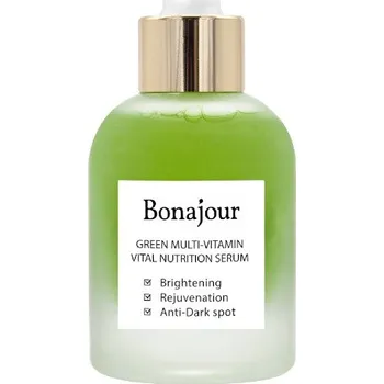 Pleťové sérum Bonajour Green Multi-Vitamin rozjasňující a hydratační sérum na obličej, 35 ml