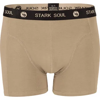 Pánské spodní prádlo Pánské bavlněné boxerky TAUPE velikost XL