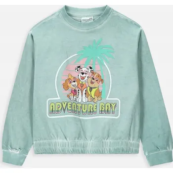 Dívčí mikina Dívčí Mikina 122 zelená otevřená Coccodrillo WC4