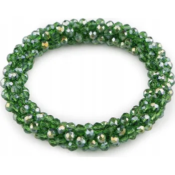 Náramek Náramek / gumička s broušenými korálky