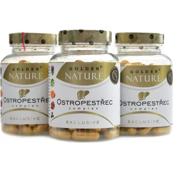 Přírodní produkt Golden Nature Exclusive Ostropestřec mariánský komplex 300 kapslí