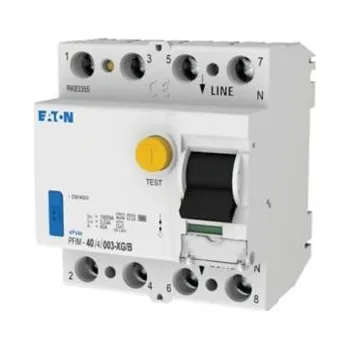Proudový chránič Eaton PFIM-40/4/003-XG/B Chránič typ G/B, 4-pól, Idn=0.03A, In=40A typ B