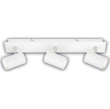 BRILONER Isil A LED stropní bodové svítidlo, energetická třída A, 3-ramenné, 50.000h životnost, nastavitelné, bílé - BRILO BRILO 2840036