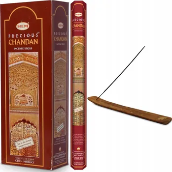 Čajovna VONNÉ TYČINKY HEM 20 KUSŮ PRECIOUS CHANDAN SANTALOVÉ DŘEVO
