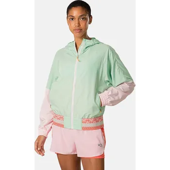 Dámská vesta Bunda KARI TRAA Grün/ Rosa 4697757 M