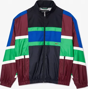 Pánská větrovka Bunda Lacoste Bordeaux/ Schwarz/ Grün 2407669 58