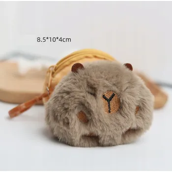 Přívěsek Plyšový Přívěsek Kabelka ve Tvaru Kapybary