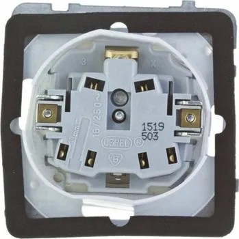 Elektrická zásuvka Hermetická Elektrická Zásuvka Ospel bílá