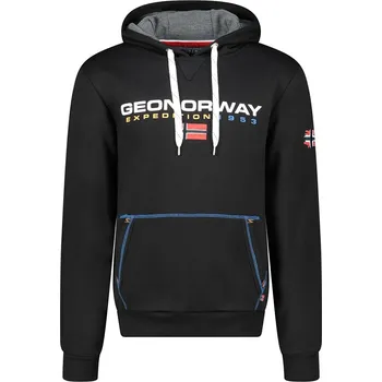Oblečení a móda Mikina Geographical Norway Schwarz 7419080 M